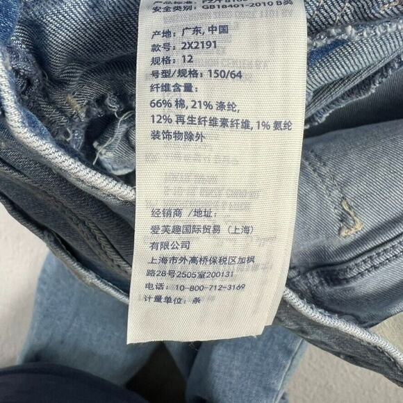 Abercrombie Kids Jeans and Zara Overalls Girls Denim Size 12 and 9 - Picture 6 of 11